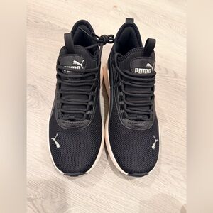 Puma Women’s Black and White Athletic Shoes